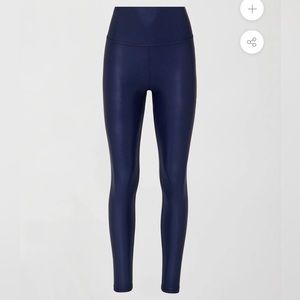 Carbon38 Shiny Leggings Medium full length